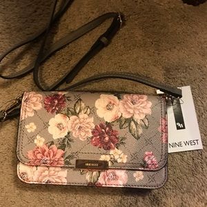 Nine West crossbody wallet new
